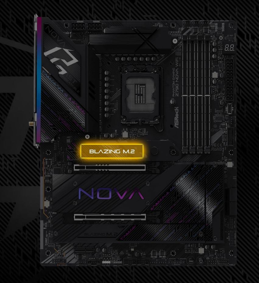 ASRock PHANTOM GAMING Z790 Nova WiFi Motherboard